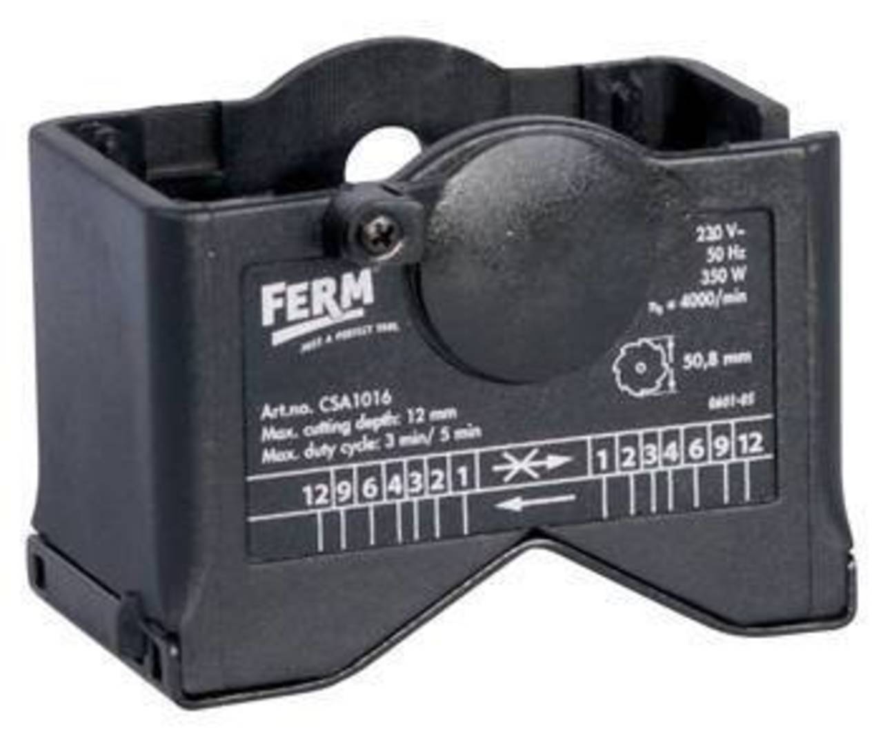 FERM Rohr-Schneidschuh für Mini-Handkreissäge FES 350