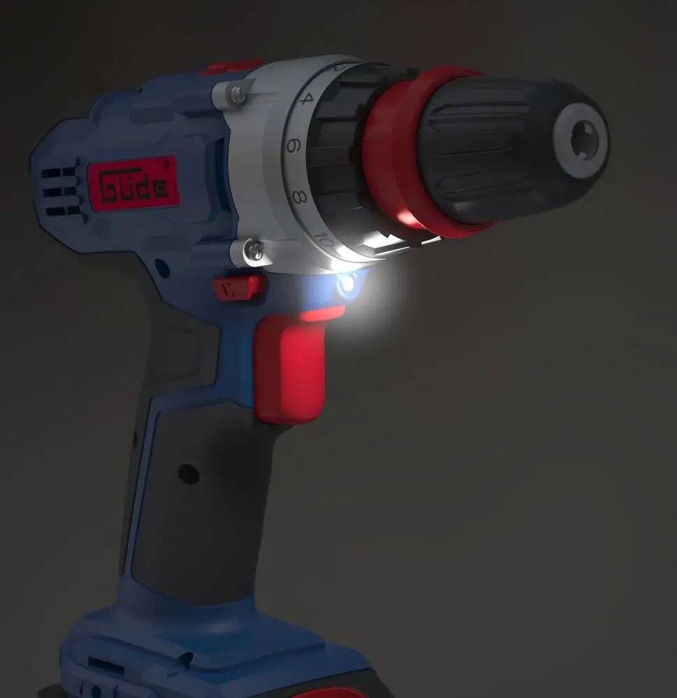 Güde Akku-Bohrschrauber » BS 18 Set « 126-tlg. 18V E3-Serie