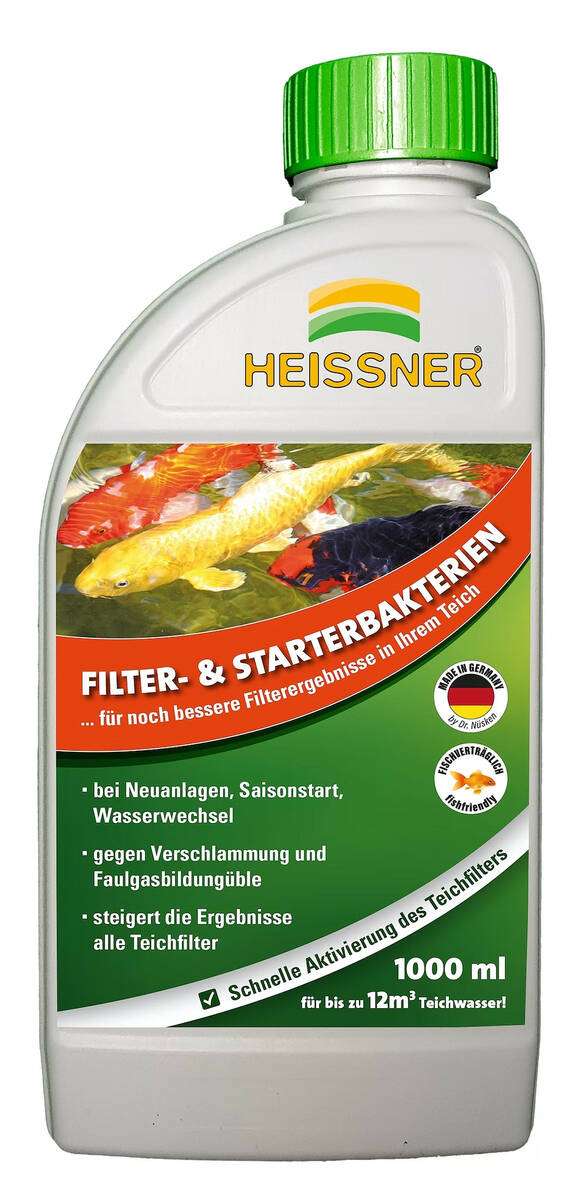 Heissner Zubehör FILTER und START-BAKTERIEN