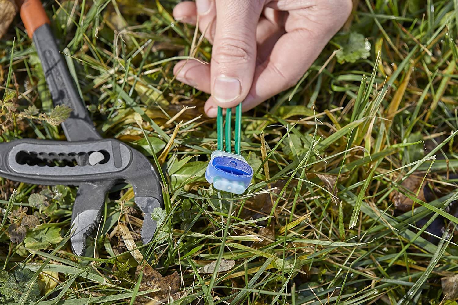 Gardena Verbinder/Anschlussklemmen » 4089-20 « 6 Verbinder - 3 Klemmen