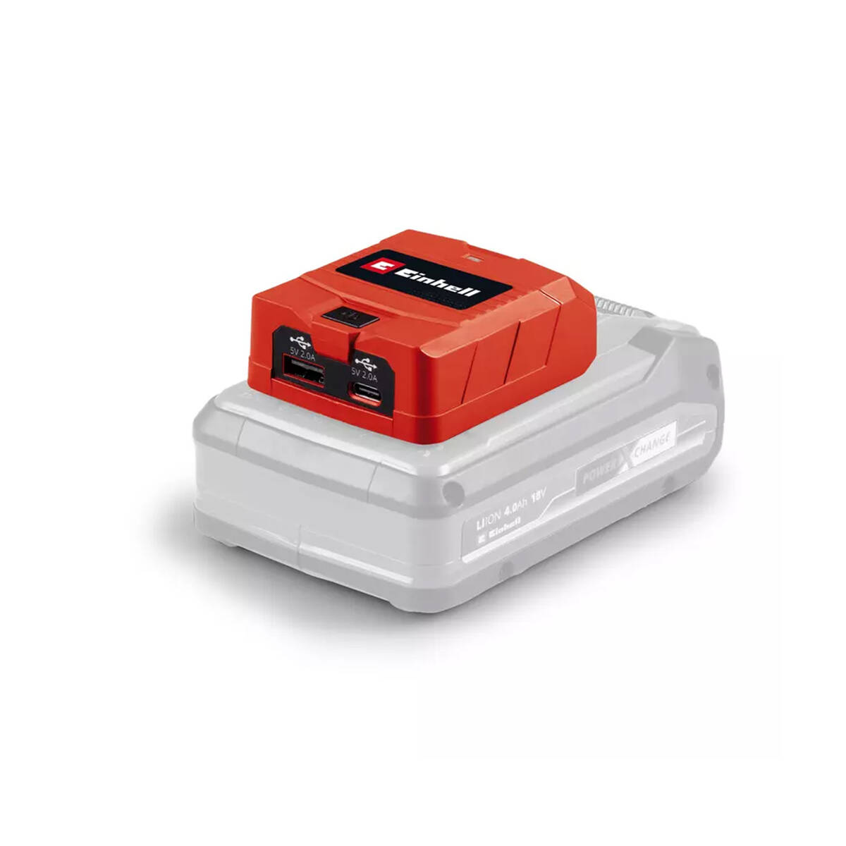 Einhell USB-Akku-Adapter » TC-CP 18 Li USB A/C-Solo « für Smartphones