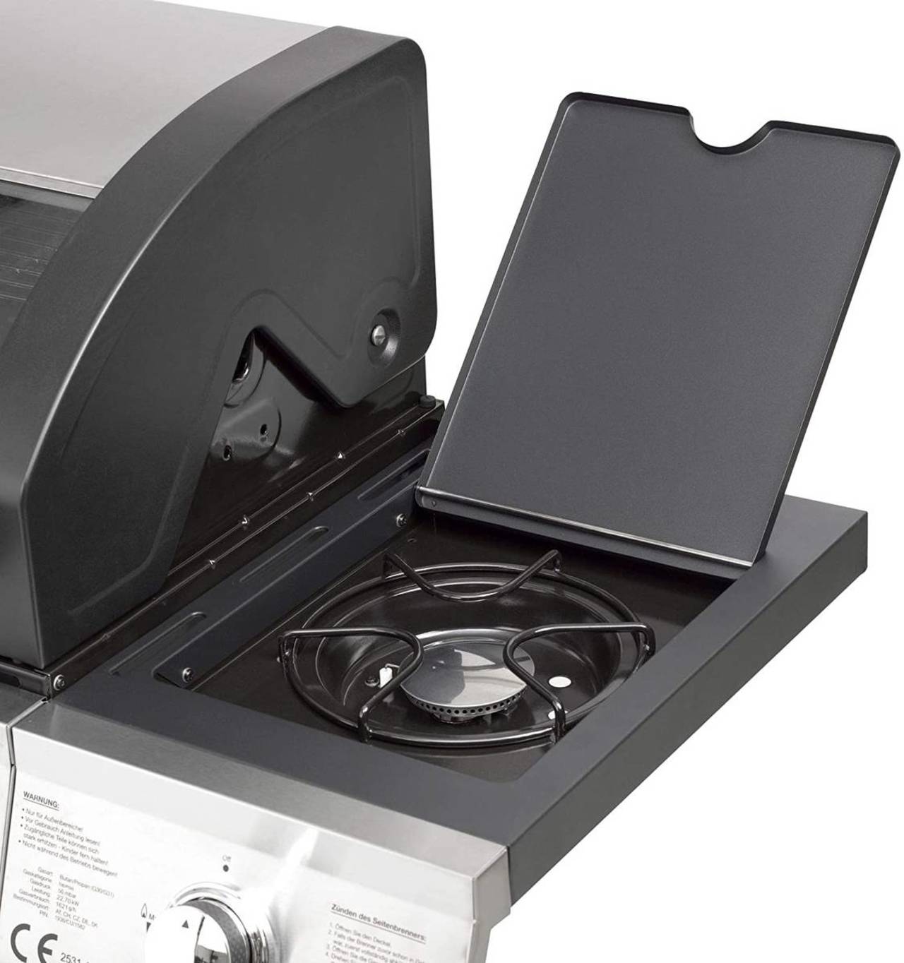 El Fuego Gasgrill » Long Beach « AY0596 - inkl. Sichtfenster & Thermometer