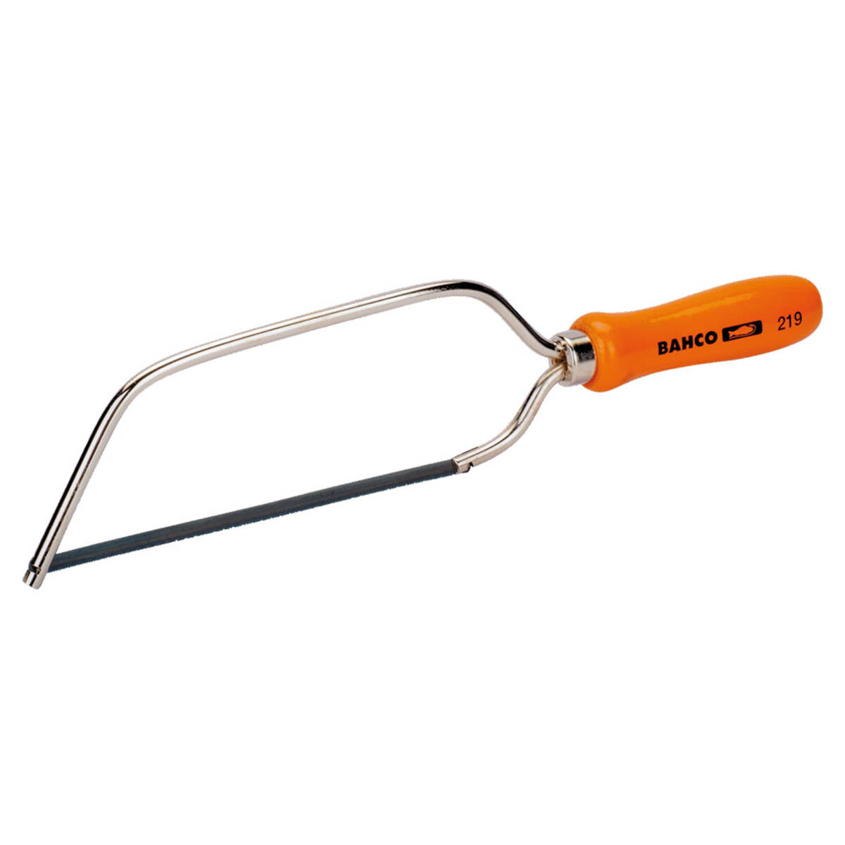 Bahco Mini-Bügelsäge » 219 « mit Stahldrahtrahmen & Holzgriff, 291 mm