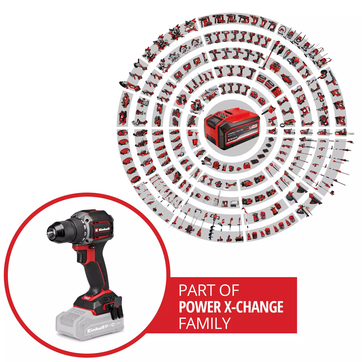 Einhell Akku-Bohrschrauber » TP-CD 18/70-C Li BL - Solo « 70 Nm, PXC