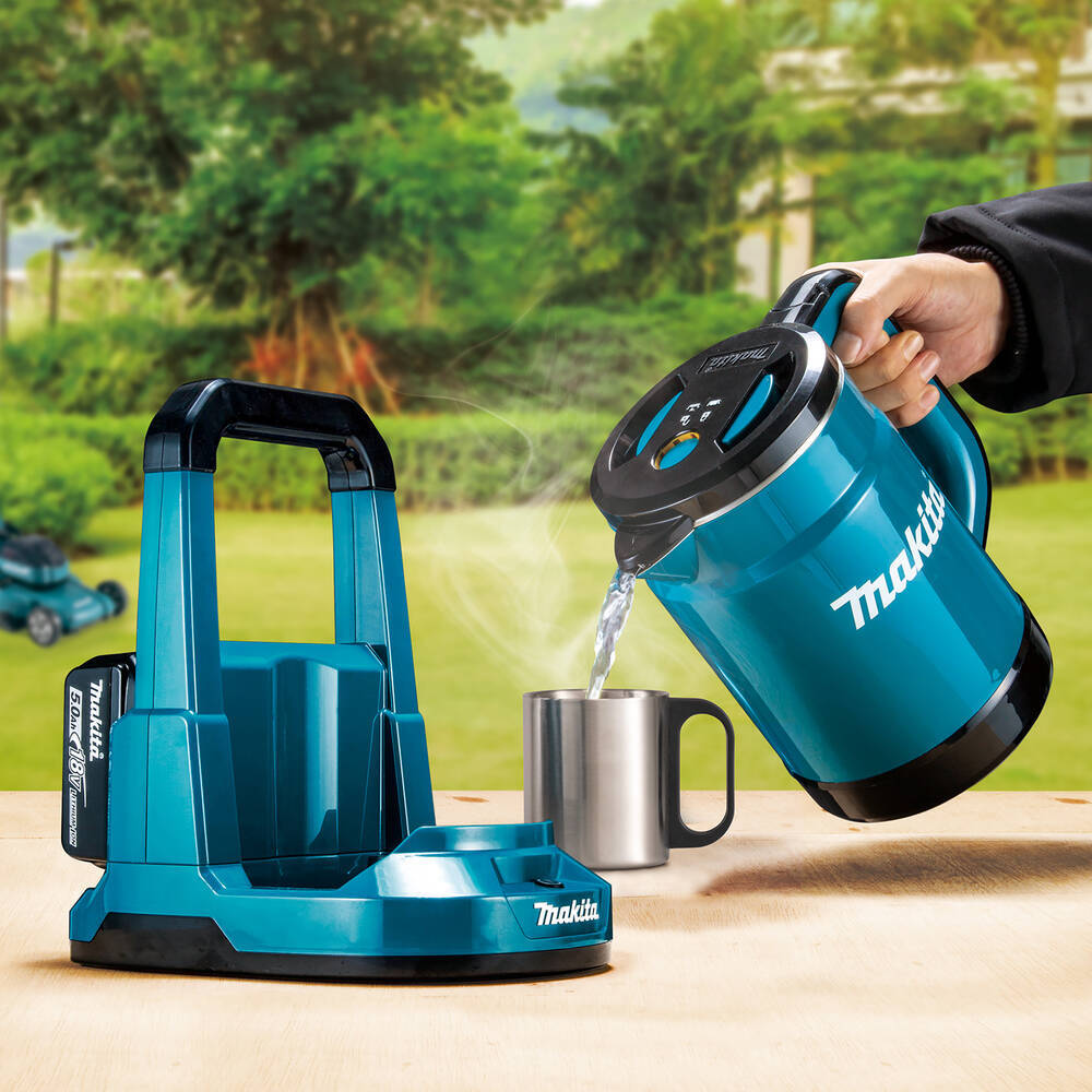 ♦ OUTLET ♦ Makita Akku-Wasserkocher » DKT360Z « inkl. Auslaufschutz - Sologerät