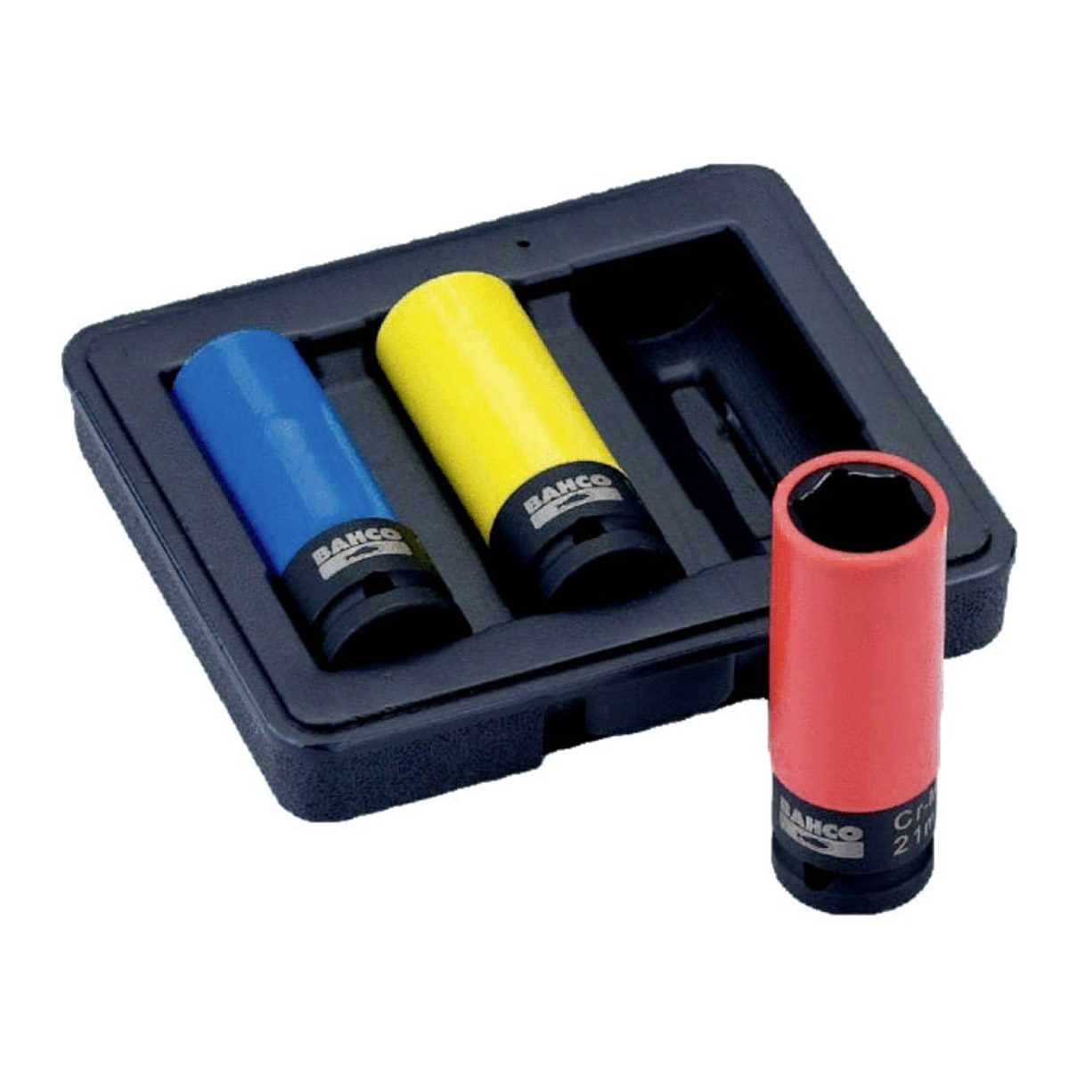 Bahco Steckschlüssel-Satz » BWSS12P3 « mit 17 / 19 & 21 mm - 1/2 Zoll