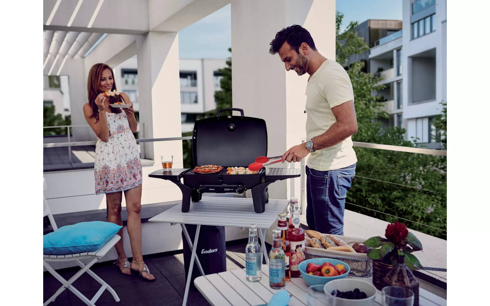 Enders Gasgrill » Urban « Gas- und Kartuschenbetrieb 4,4 kW