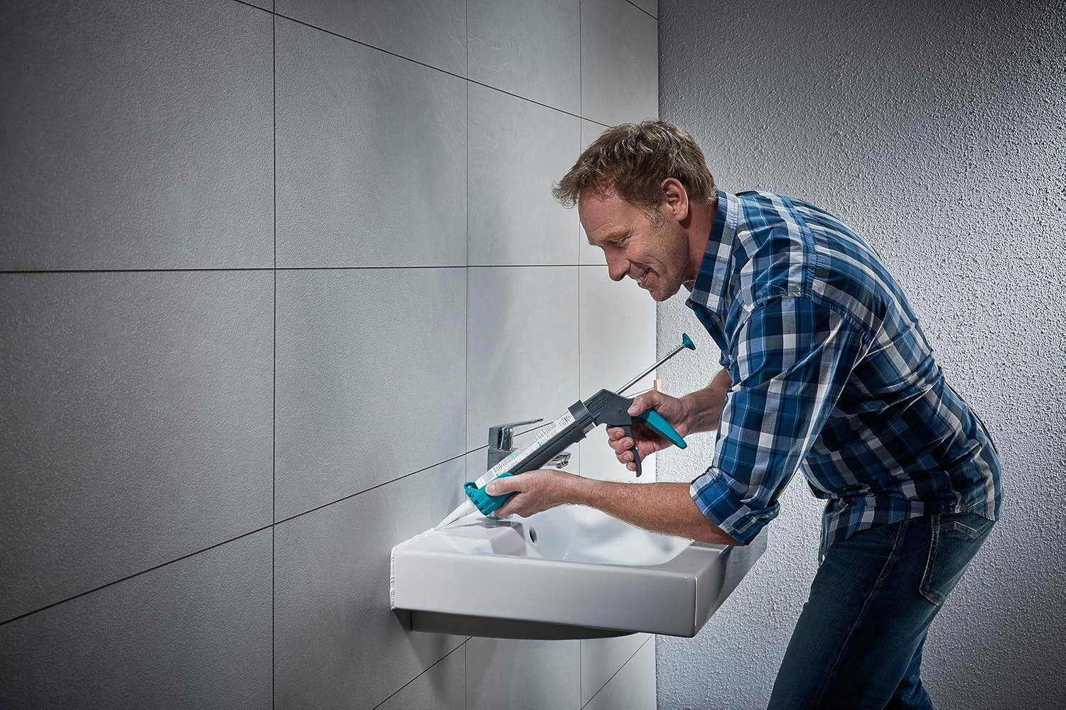 Wolfcraft Kartuschenpistole » MG 200 « für 310 ml Kartusche