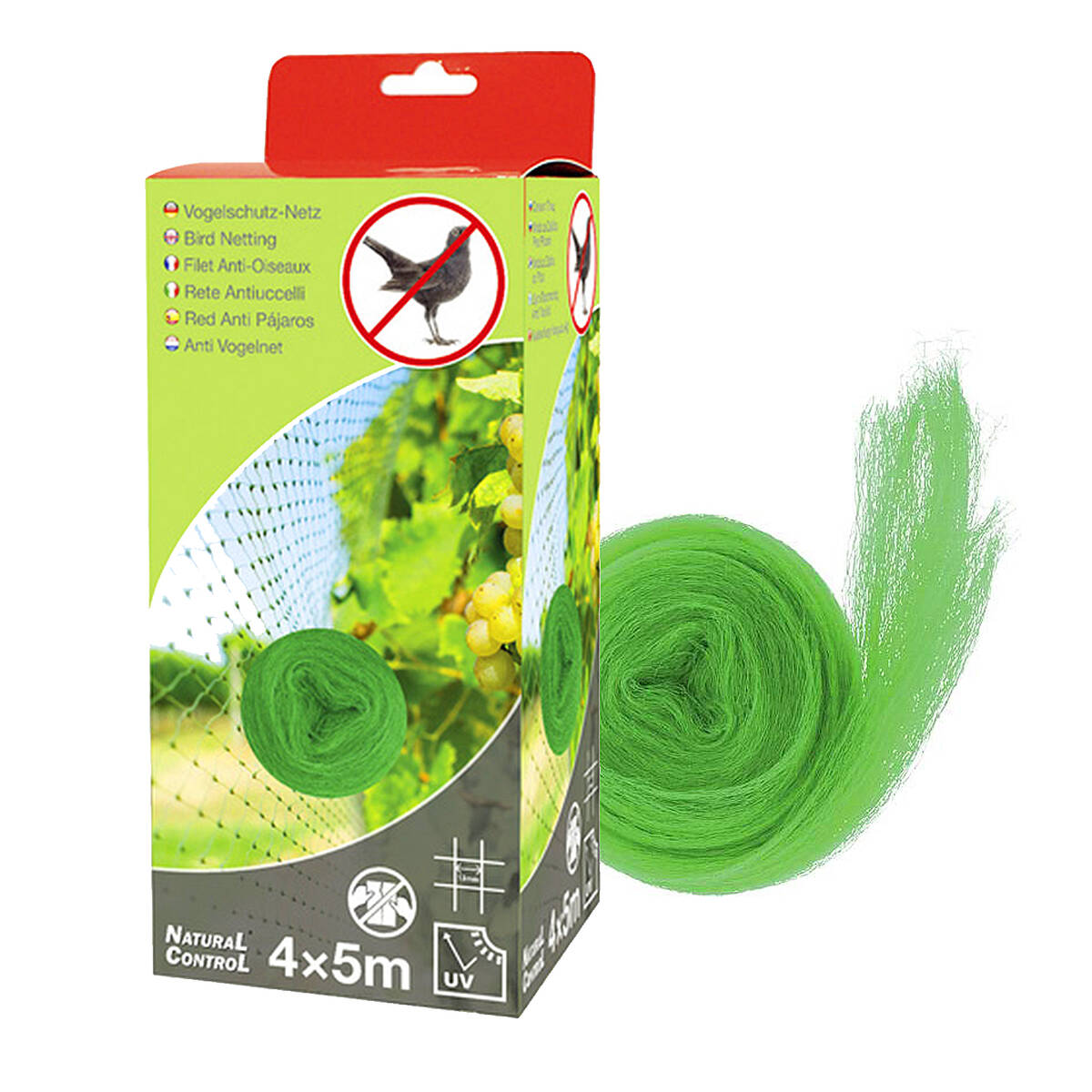Swissinno Vogelschutznetz » Natural-Control « 4 x 5 Meter, UV-resistent Swissinno Vogelschutznetz » Natural-Control « 4 x 5 Meter, UV-resistent