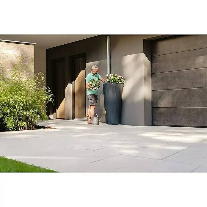 4rain Regenspeicher » Vaso Decor 2in1 « Graphite grey, 220 Liter