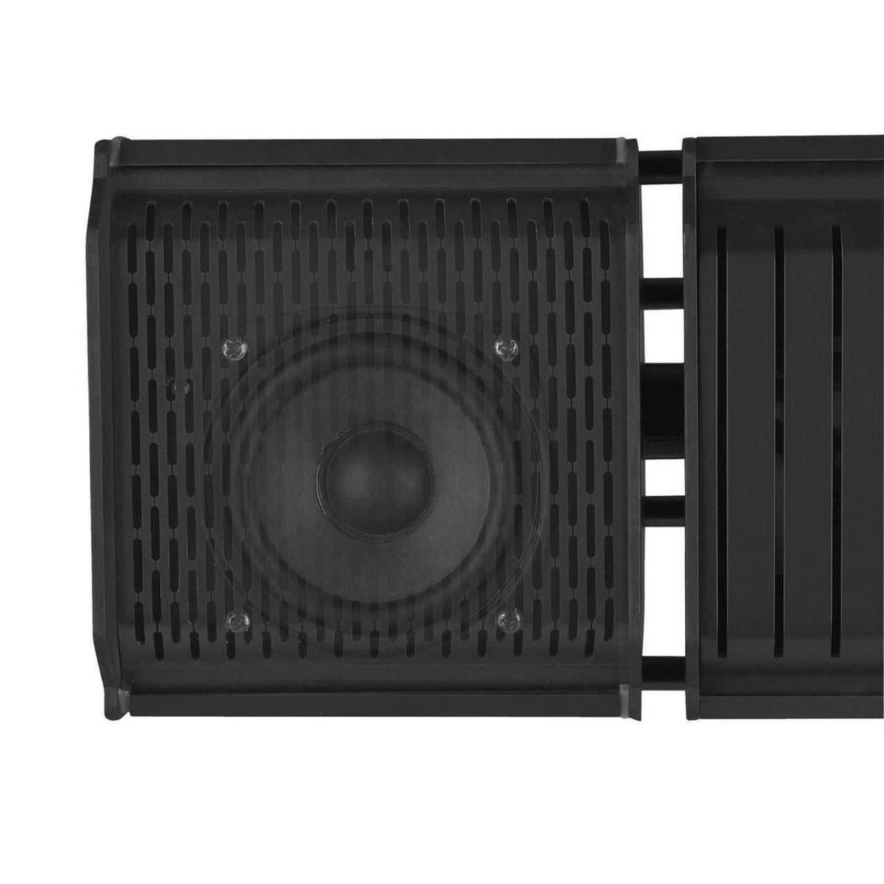 Eurom Heiztrahler Heat & Beat schwarz 2 kW, mit Bluetooth Boxen, App-Steuerung