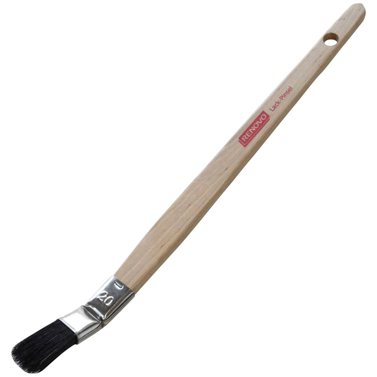 Renovo Plattpinsel » 20 mm « Naturborsten, für Lacke Schöner Wohnen Zubehör Plattpinsel 20 mm