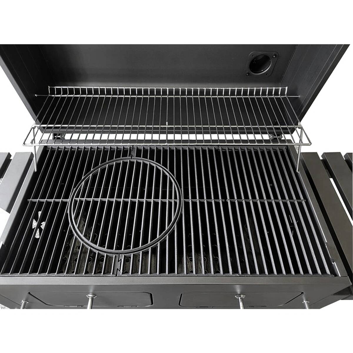 Mr. Gardener Holzkohlegrill » Ottawa XXL P « 80x42cm, Rost-in-Rost