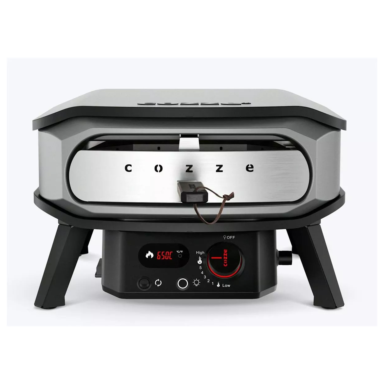 Cozze Gas Pizzaofen » 13" Premium Rotate « inkl. Hitzeschild