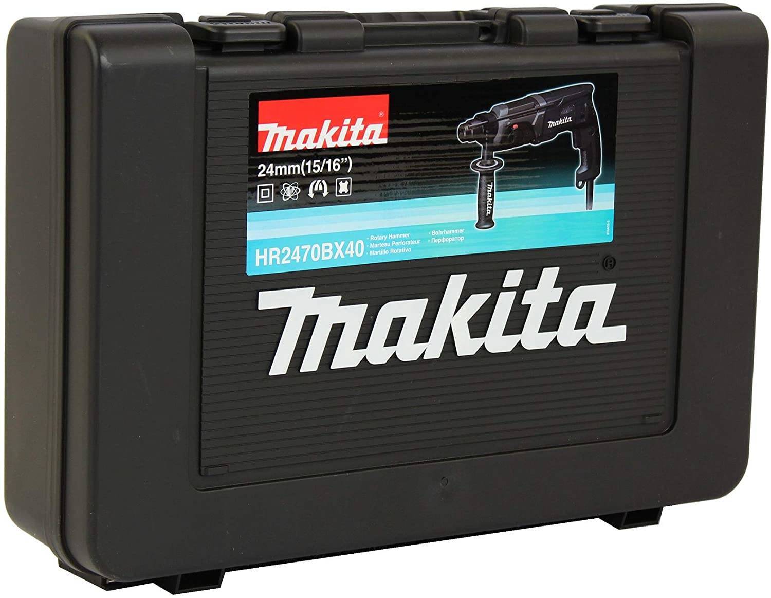 Makita Kombihammer » HR2470BX40 «  inkl. Bohrerset