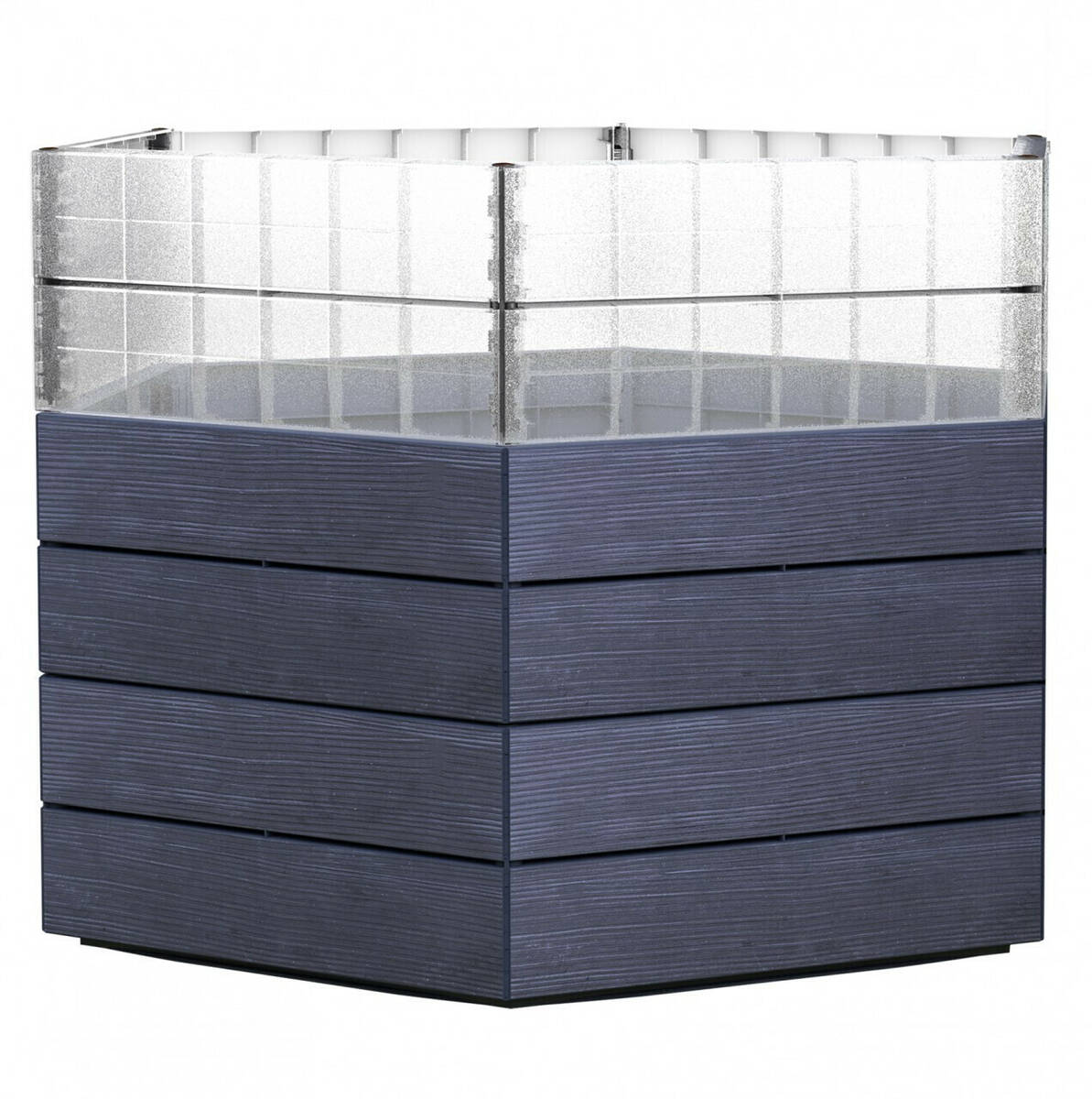 Garantia ERGO Hochbeet » Turbo L 75 « All-in-One Set - Wood u. FLORA Garantia Hochbeet TurboPlus L 75