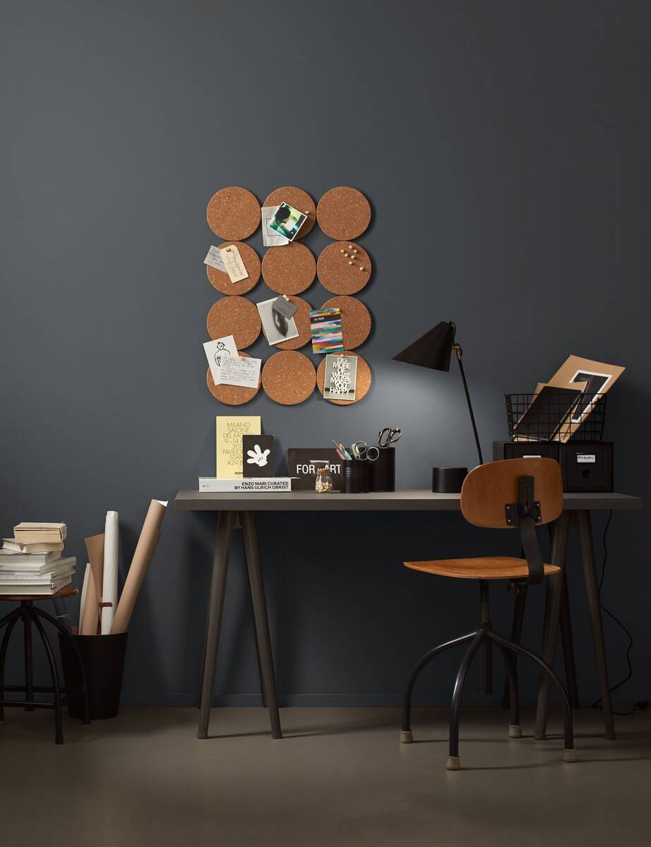 Alpina Pure Farben » Anthrazitgrau « 2,5 l, Wand- und Deckenfarbe