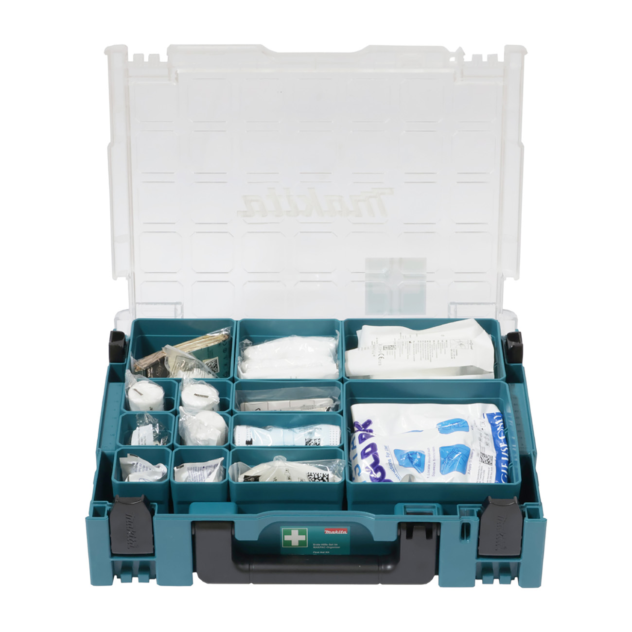 Makita Erste-Hilfe-Set » P-84919 « im MAKPAC-Organizer, 84-teilig