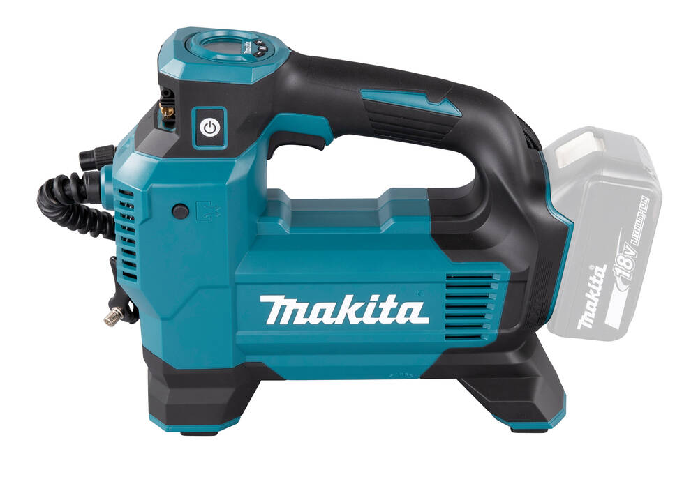 Makita Akku-Kompressor » DMP181Z « 18 Volt inkl. Apdapter
