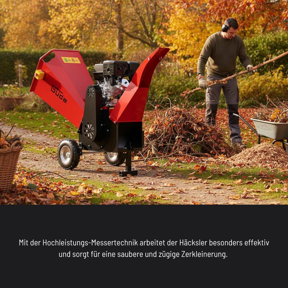 Güde Benzin-Gartenhäcksler » GBH 16.3-150 « 3600 1/min, 4-Takt