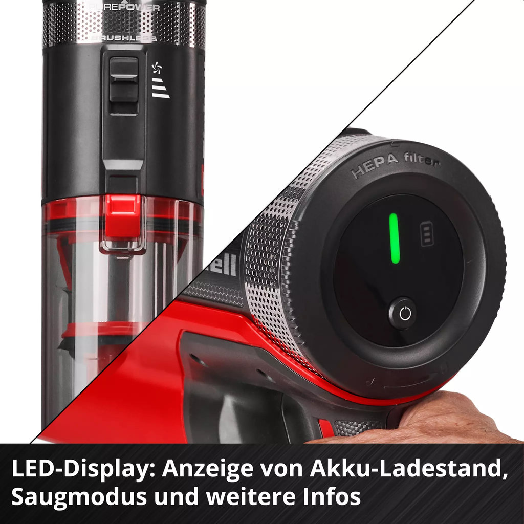 Einhell Akku-Stielstaubsauger » TE-SV 18/270 Li BL-Solo « PXC