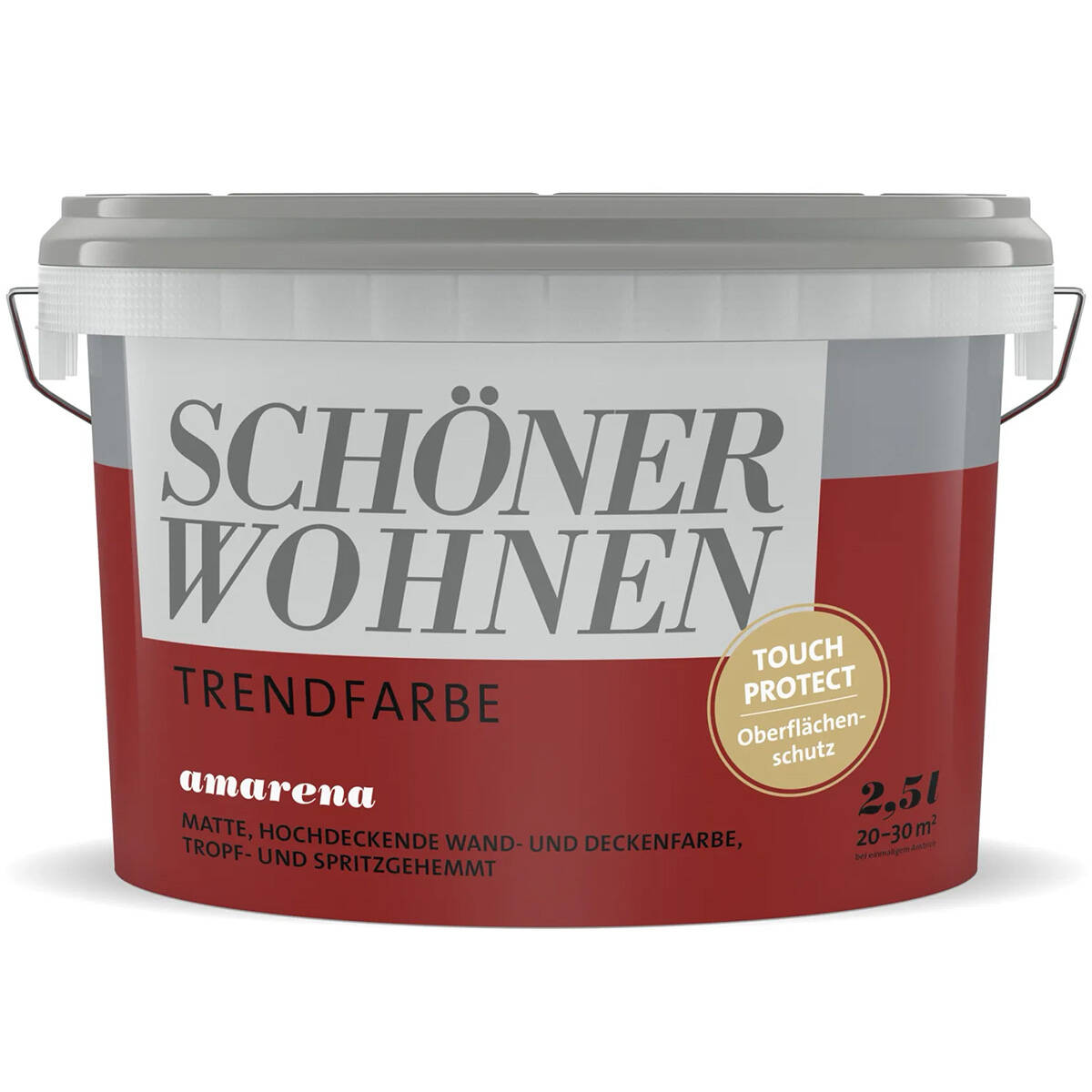 Schöner Wohnen Trendfarbe » Amarena « matt, hochdeckend - 2,5 l