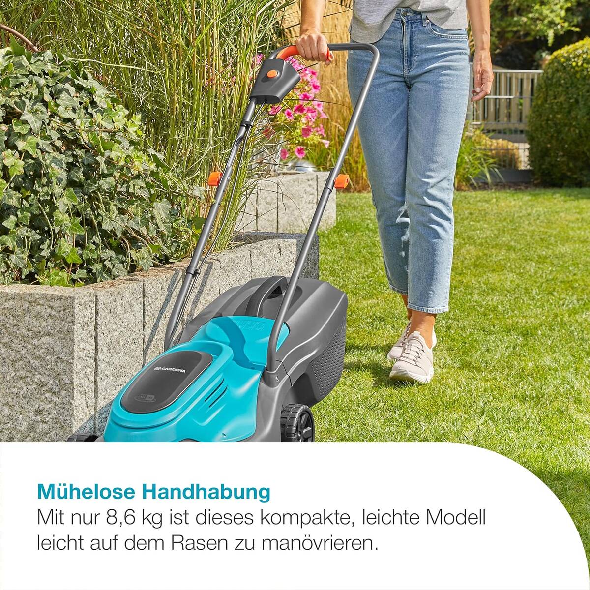 Gardena Akku-Rasenmäher » PowerMax 30/18V P4A « Ready-To-Use Set