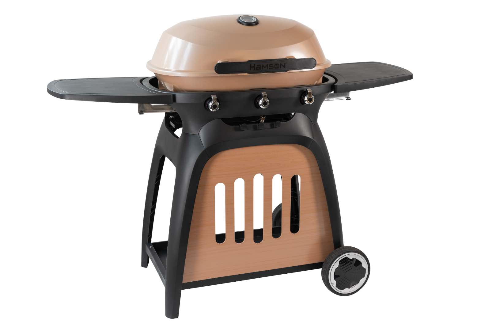 Hamson Premium Gasgrill » Ryde « 8,2 kW kW Aludruckguss, Thermometer