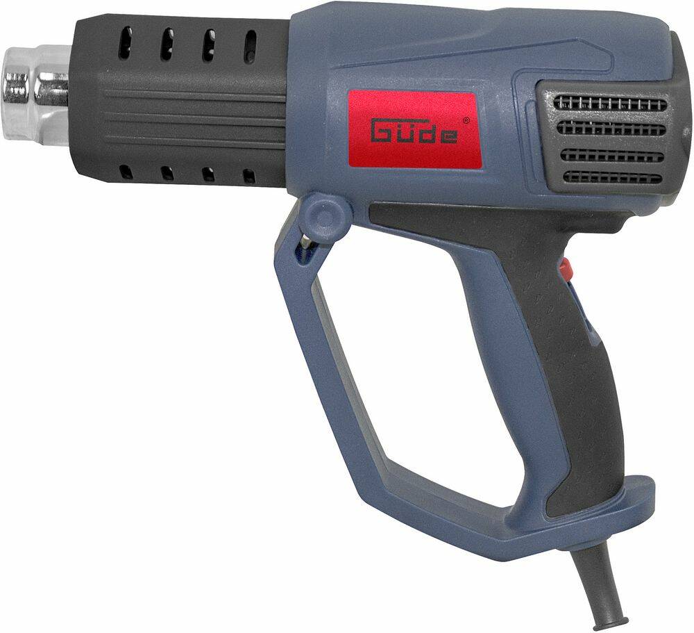 Güde Heißluftgebläse » HLG 600-2000 « mit Softgrip - inkl. drei Düsen