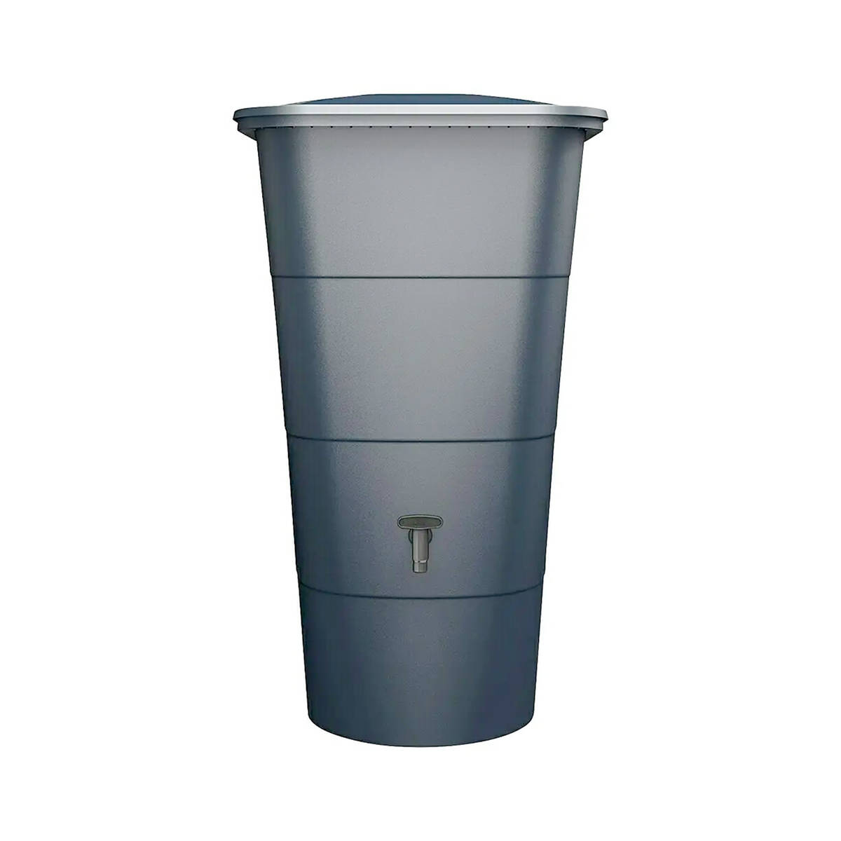 Garantia Regenspeicher » Ibiza « Grau, 200 l, eckig, inkl. Auslaufhahn