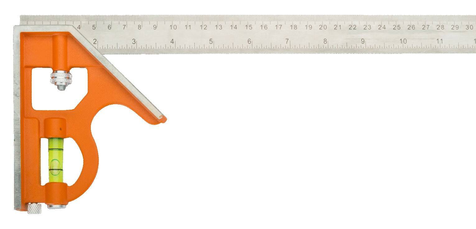 Bahco Kombinationswinkel » CS300 « inkl. Metall-Reißnadel, 300 mm