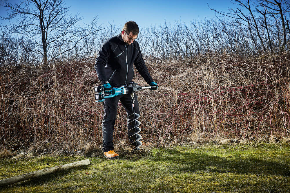 Makita Erdbohrer » DDG460ZX7 « bis zu 155 Bohrungen pro Akkuladung