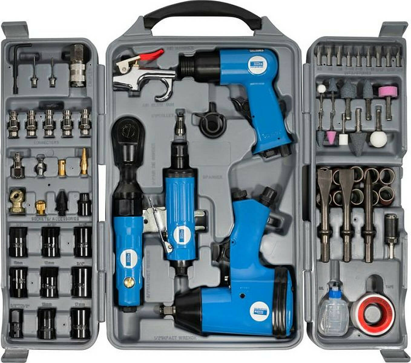 Güde Druckluftgeräte-Set » 40401 « 71 tlg. inkl. Transportkoffer