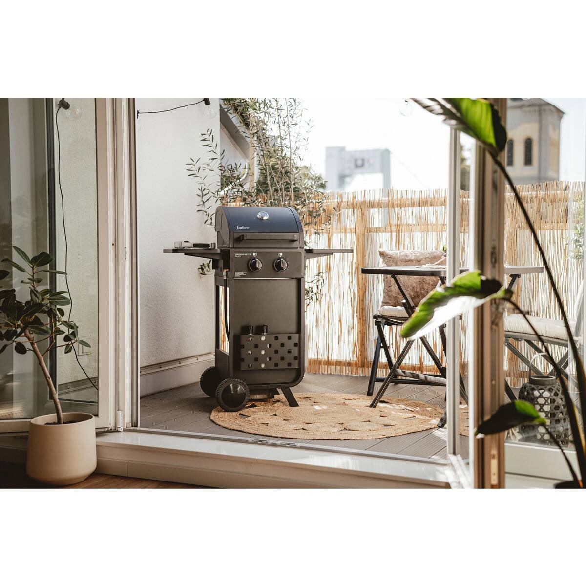 Enders Gasgrill » Brooklyn Next 2 « Der Balkon-King, Edelstahlbrenner