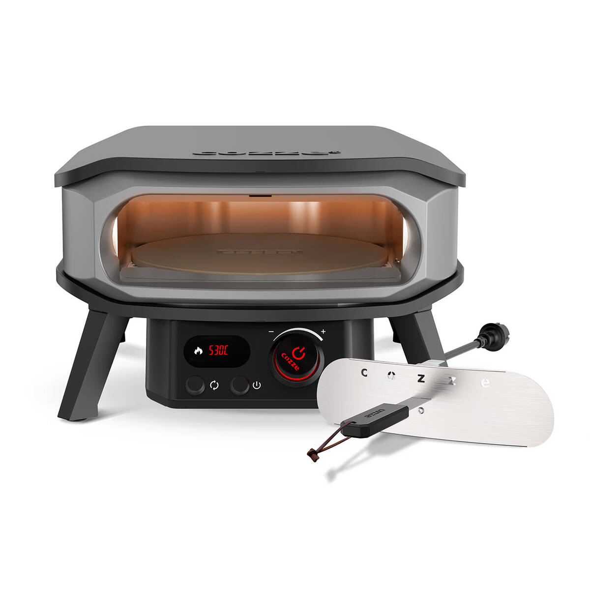 Cozze Elektro Pizzaofen » 90446 « 2200 W, 13, mit rotierendem Stein