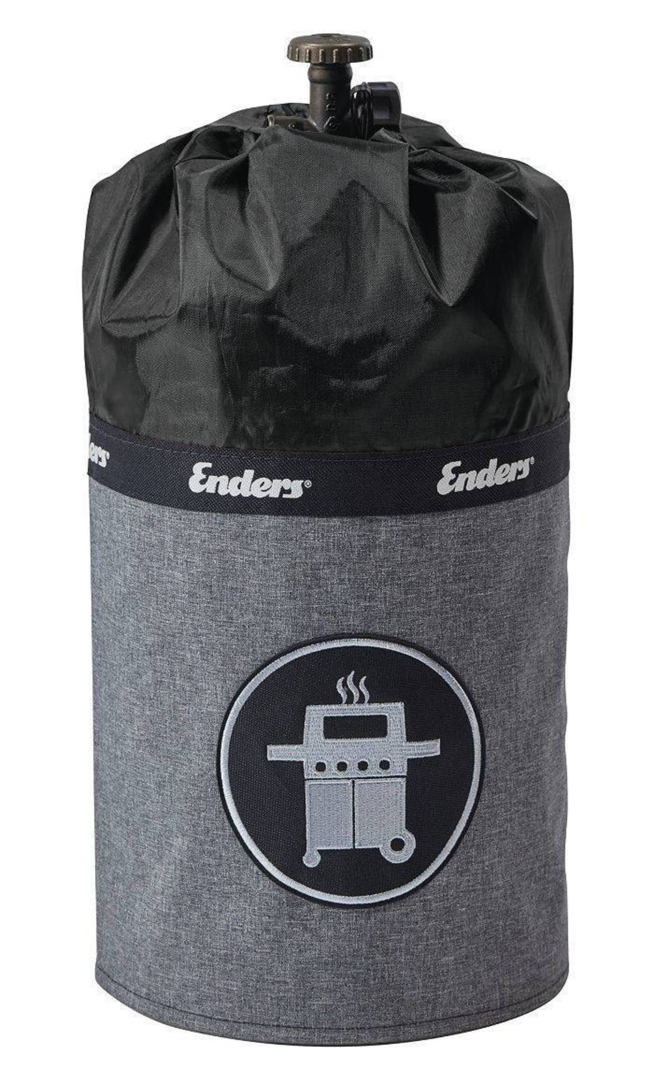 Original Enders »Gasflaschenhülle (5115)« für 5 kg Gasflaschen - schwarz / grau
