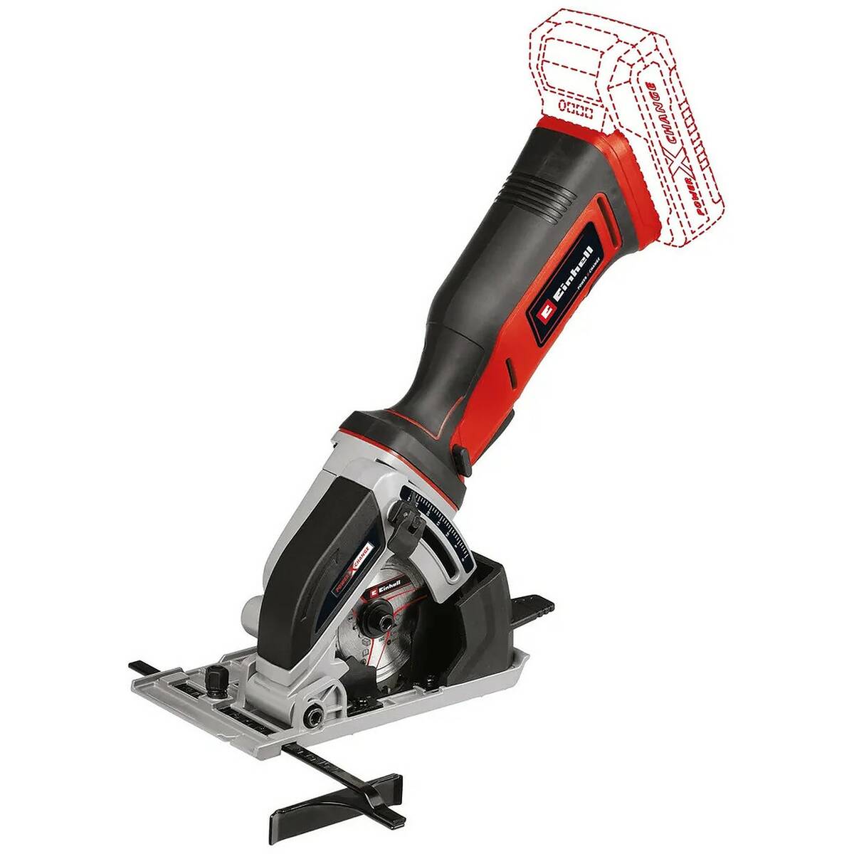 Einhell Akku-Mini-Handkreissäge » TE-CS 18/89 Li Solo « PXC 18 Volt Einhell Akku-Mini-Handkreissäge » TE-CS 18/89 Li Solo « PXC 18 Volt